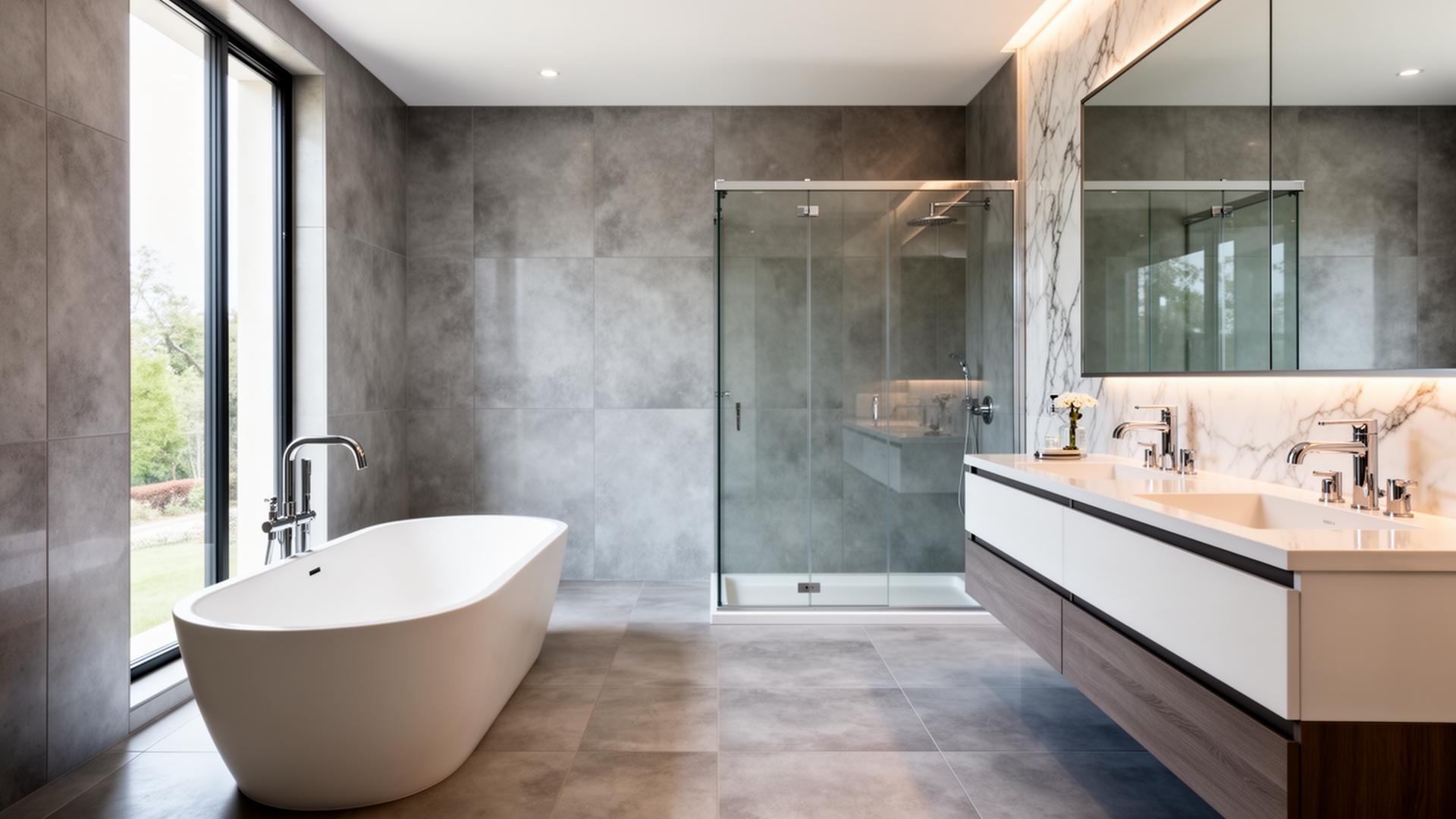 Full bathroom suite fit