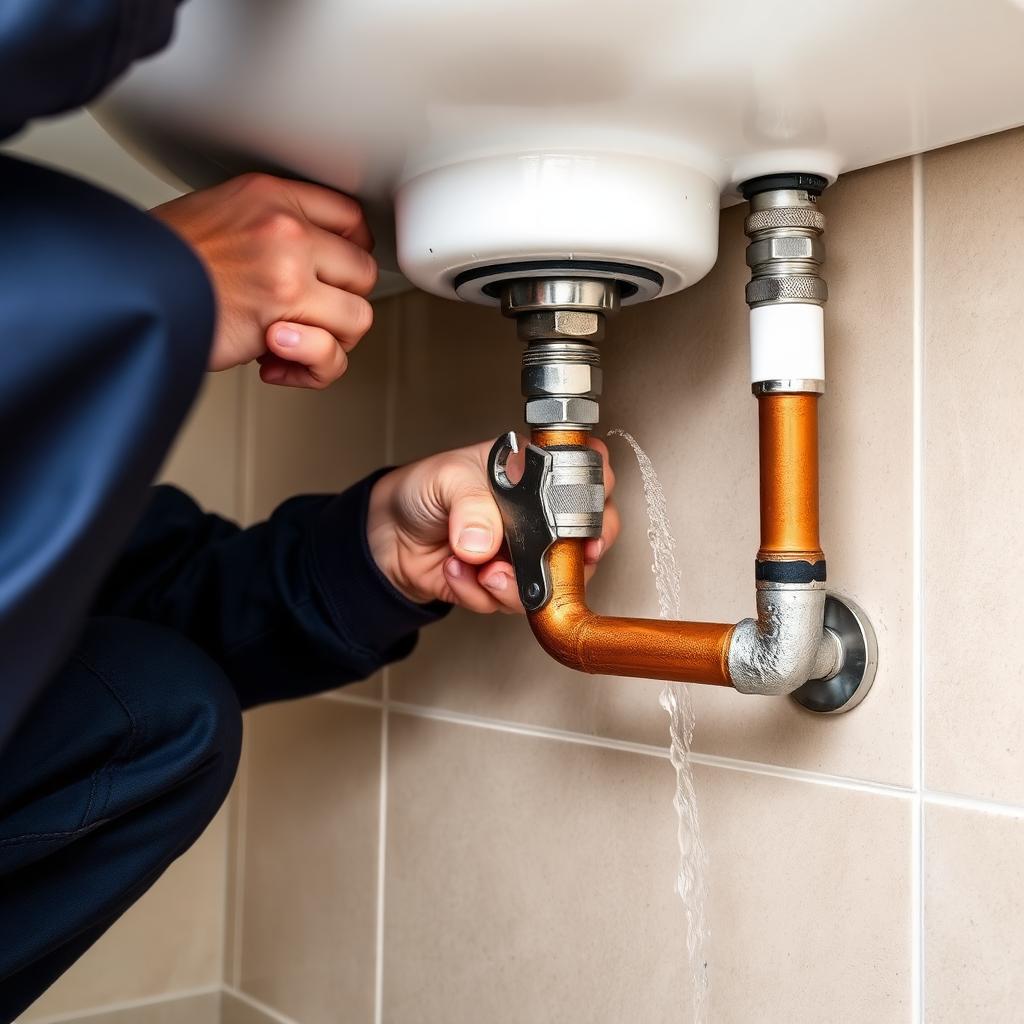 Burst pipe emergency repair