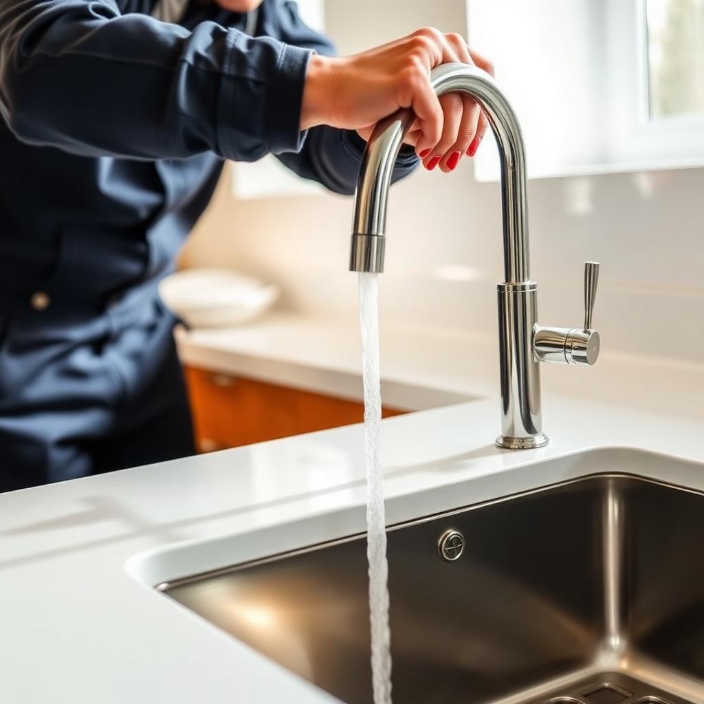 Kitchen tap & mains upgrade
